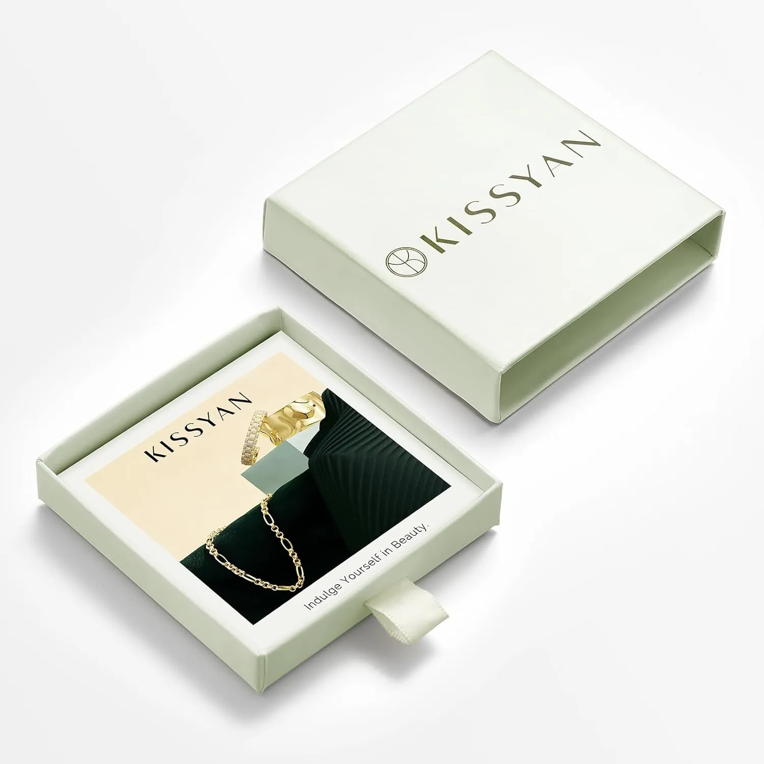 KissYan Initial Necklaces for Women, 14K Gold Plated Round Letter Pendant Capital Monogram Necklace Alphabets from A-Z Figaro Chain Jewelry