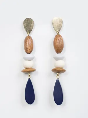 Kolkata Earrings - Blue Kolkata Earrings - Blue