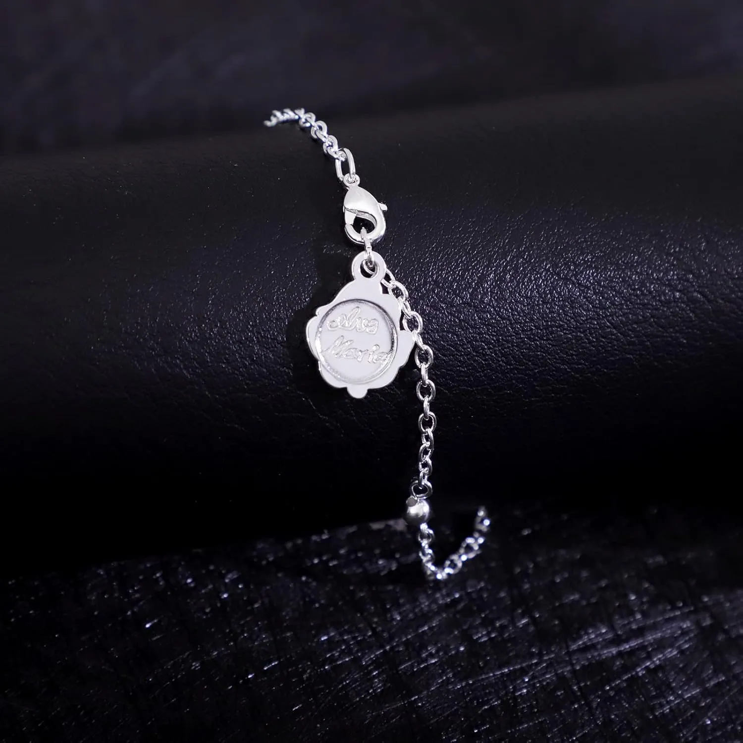 KOMI 18K Gold Plated Butterfly Zircon Bracelet Stainless Steel Pendant Adjustable Evil Bracelet Girlfriend Mom Best Friend Gift Jewelry