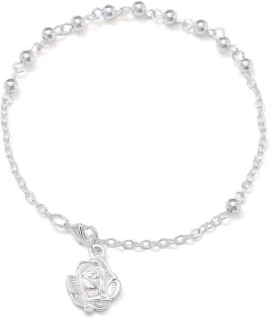KOMI 18K Gold Plated Butterfly Zircon Bracelet Stainless Steel Pendant Adjustable Evil Bracelet Girlfriend Mom Best Friend Gift Jewelry
