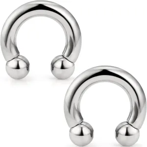 Kridzisw 8G 6G 4G 2G Titanium Septum Ring Gauges Earring Stretching kit Hypoallergenic Lobe Hoop Earring Medical Implant Grade Large Septum Nose Ring Piercing Jewelry for Women Men