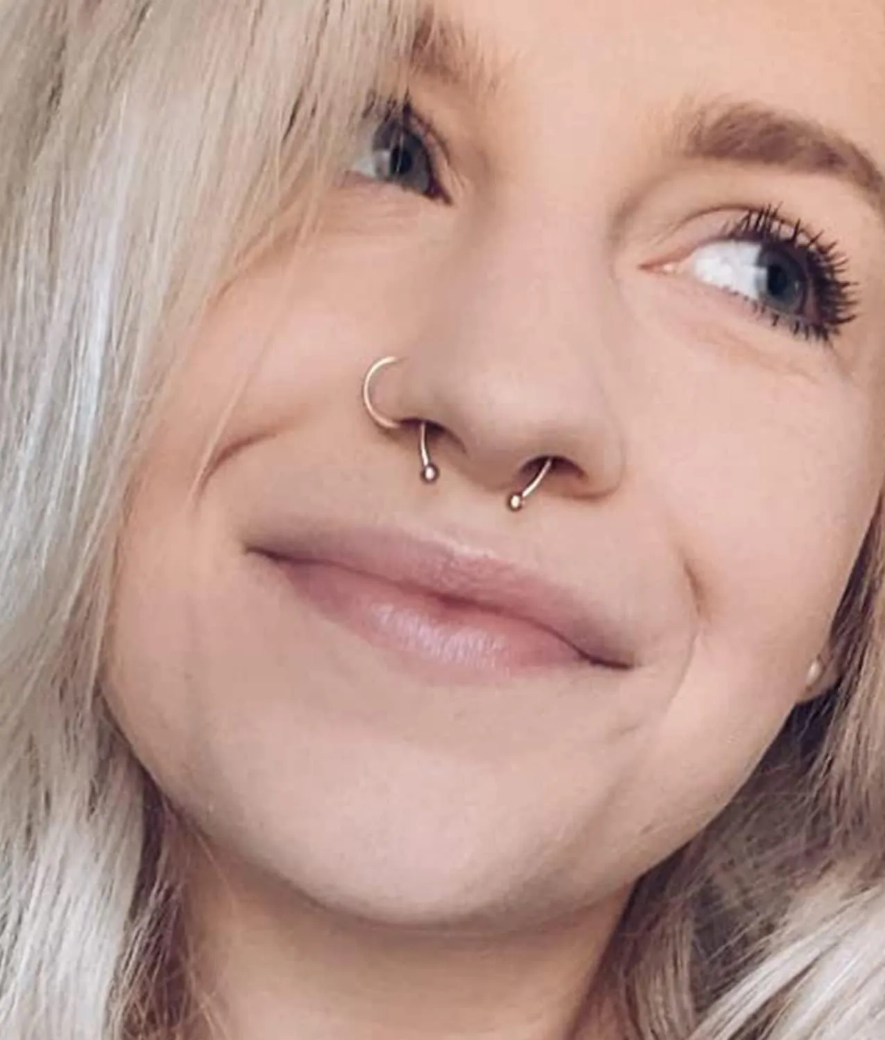 Longita Magnetic Nose Rings - Fake Septum Ring & Hoop Studs for Women