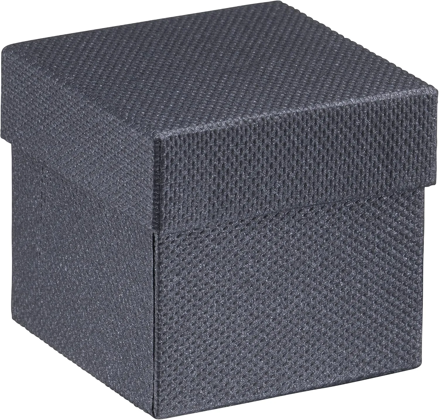 Luxury Weave Textured Earring Gift Box for Women & Girls  Jewelry Box Ideal for Studs, Small Hanging Earrings  Earring Case with Soft Suede Interior and 2-Piece Matching Outer Box