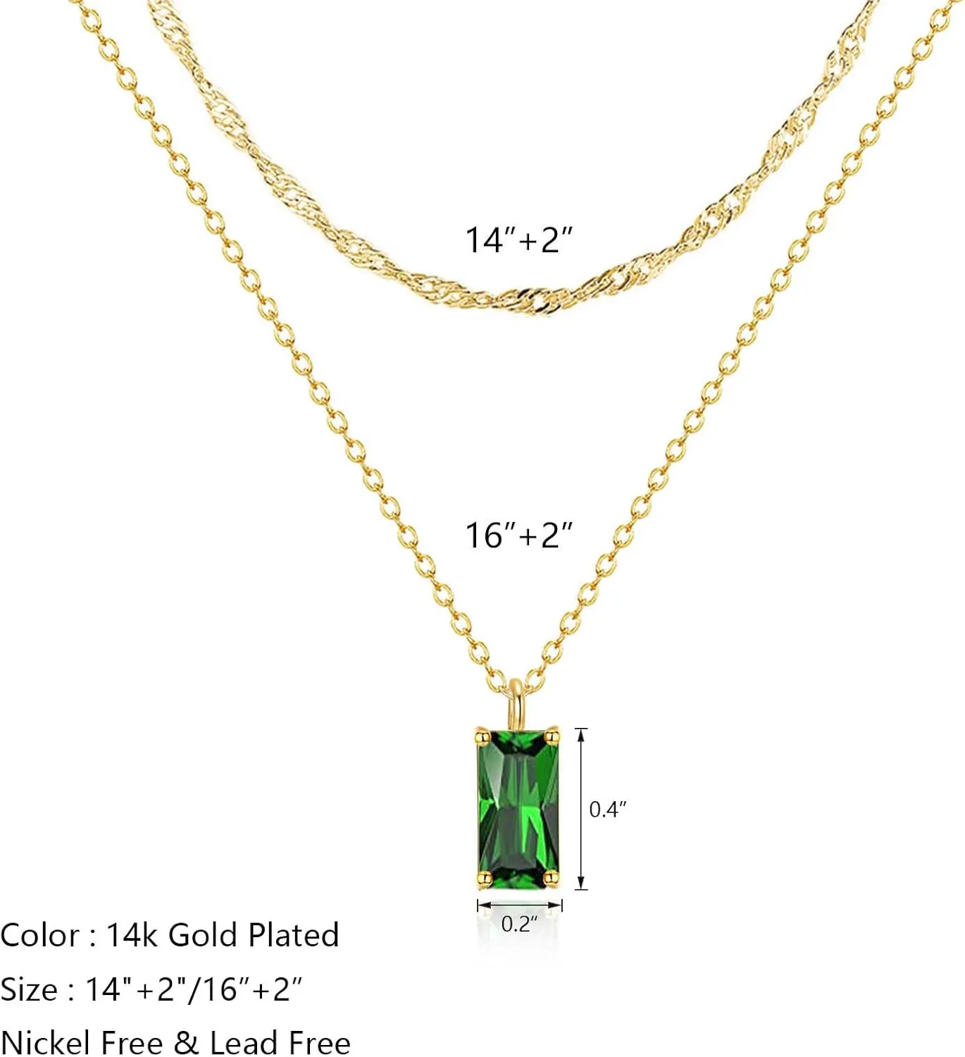 Luxval Diamond Pendant Gold Necklace for WomenDainty 18k Gold Plated Choker Necklaces Simple Gold Jewelry Gifts for Women Girls