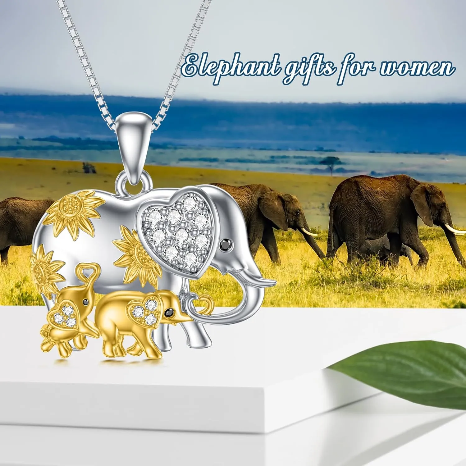 Mama Bear/Mothers Daughter/Mothers 2 Children/3 Children Necklace Matching Mother Daughter Necklace 925 Sterling Silver Mothers Day Necklace Mother Children Jewelry Gifts for New Mom Family Women
