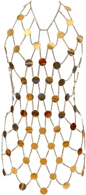 MAMOHSS Fashion Jewelry Belly Button Bra Bikini Beach Party Anniversary Celebration Gift Ladies Body Chain Layered Fringe Crystal