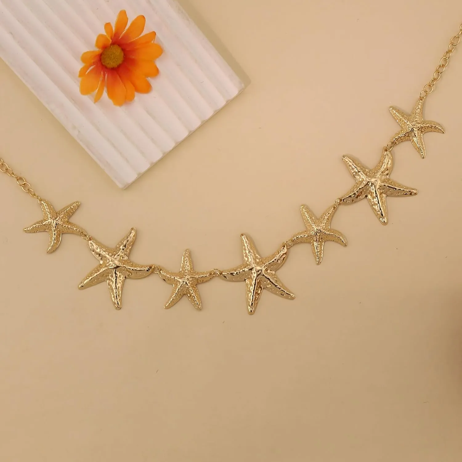 Mermaid Starfish Waist Chain for Women Pearl Body Chain Starfish Shell Waterproof Belt Chain Summer Beach Bikini Surf Jewelry Mermaid Costume Accessories