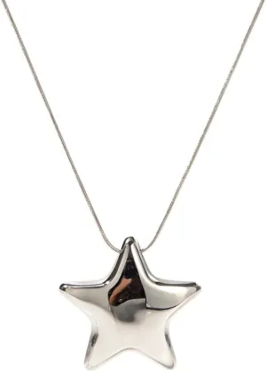 Minimalist Star Choker Necklace for Women Dainty Stainless Steel 18k Gold Plated Star Charm Pendant Trendy Adjustable Chain Necklaces Fashion Jewelry Christmas Birthday Gifts for Her Bff 17"