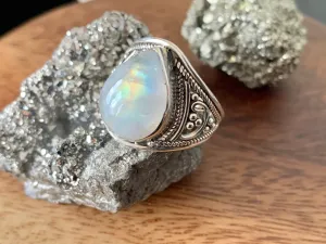 Moonstone Nerilla Ring (US 8.5)