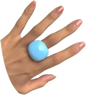 Multicolor Resin Chunky Rings.Transparent Acrylic Rings Exaggerated Knuckle Finger Rings Charm Geometric Jewelry Gifts for Women