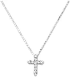 NADRI Plated Cross Necklace - Cross Necklace for Women, Cross Pendant