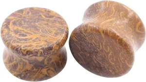New 2026 Arrive 2Pcs Colorful Natural Stone Double Flared Ear Tunnel Plugs Flesh Stretcher Expander Gauges Earring Piercing Body Jewelry Fashion Trendy Accessories Creative Gift