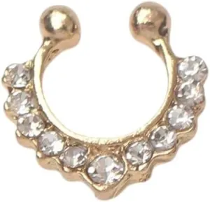 New 2026 Arrive Unisex Gift Fashion Non-Pierced Ear Cuff Crystal Clip Earrings For Women Simple Pearl Wrap Jewelry Brincos Pendientes Trendy Accessories Creative For Women And Men