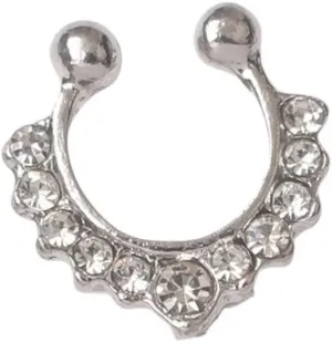 New 2026 Arrive Unisex Gift Fashion Non-Pierced Ear Cuff Crystal Clip Earrings for Women Simple Pearl Wrap Jewelry Findings Brincos Pendientes Trendy Accessories Creative for Women and Men