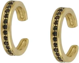 New 2026 Arrive Unisex Gold Color Round Hoop Earrings For Women Colorful Zircon Ear Cuffs Fruit Stud Fashion Jewelry Findings Accessories Trendy Creative Gift For Women And Men