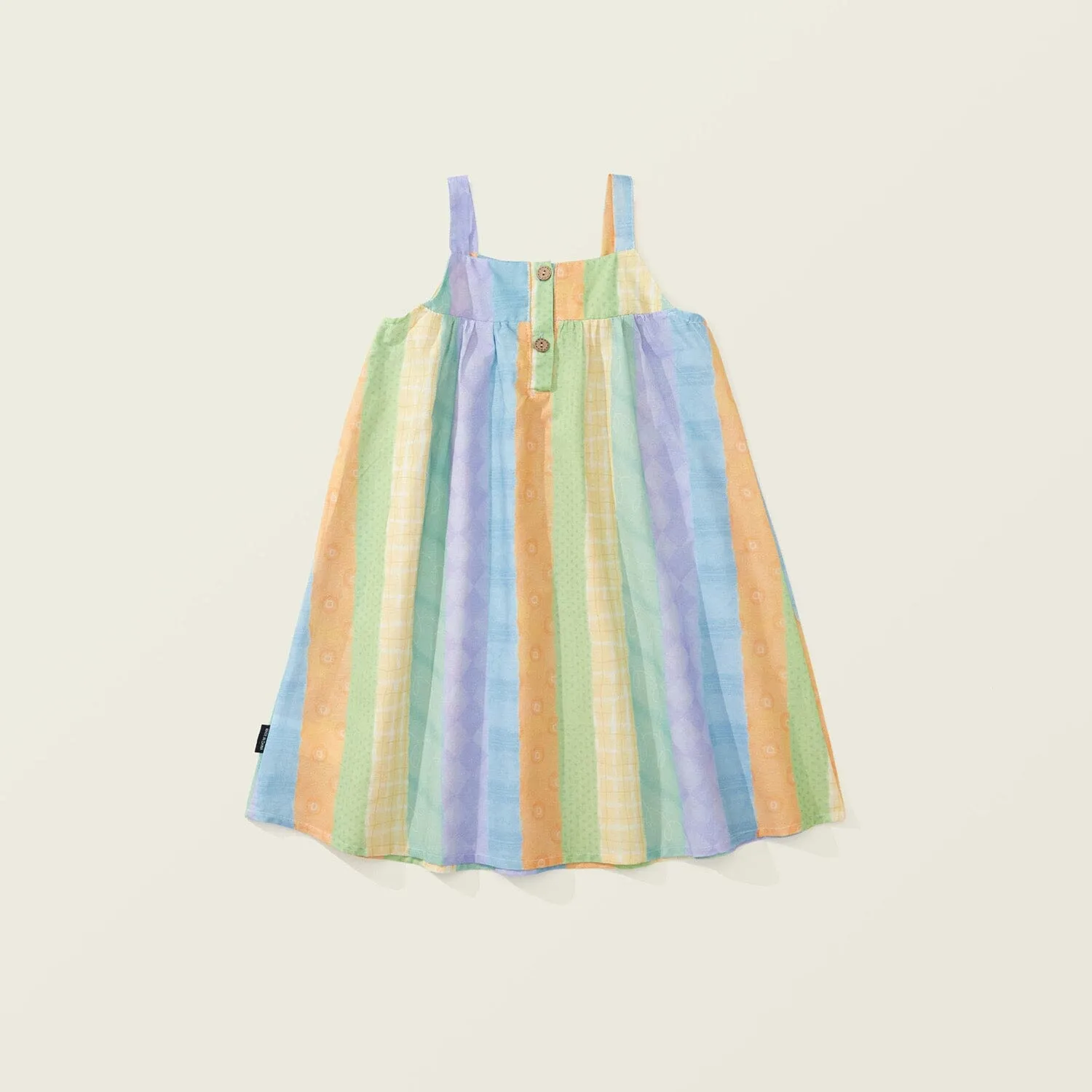 Nina Patchwork Floral Boho Dress