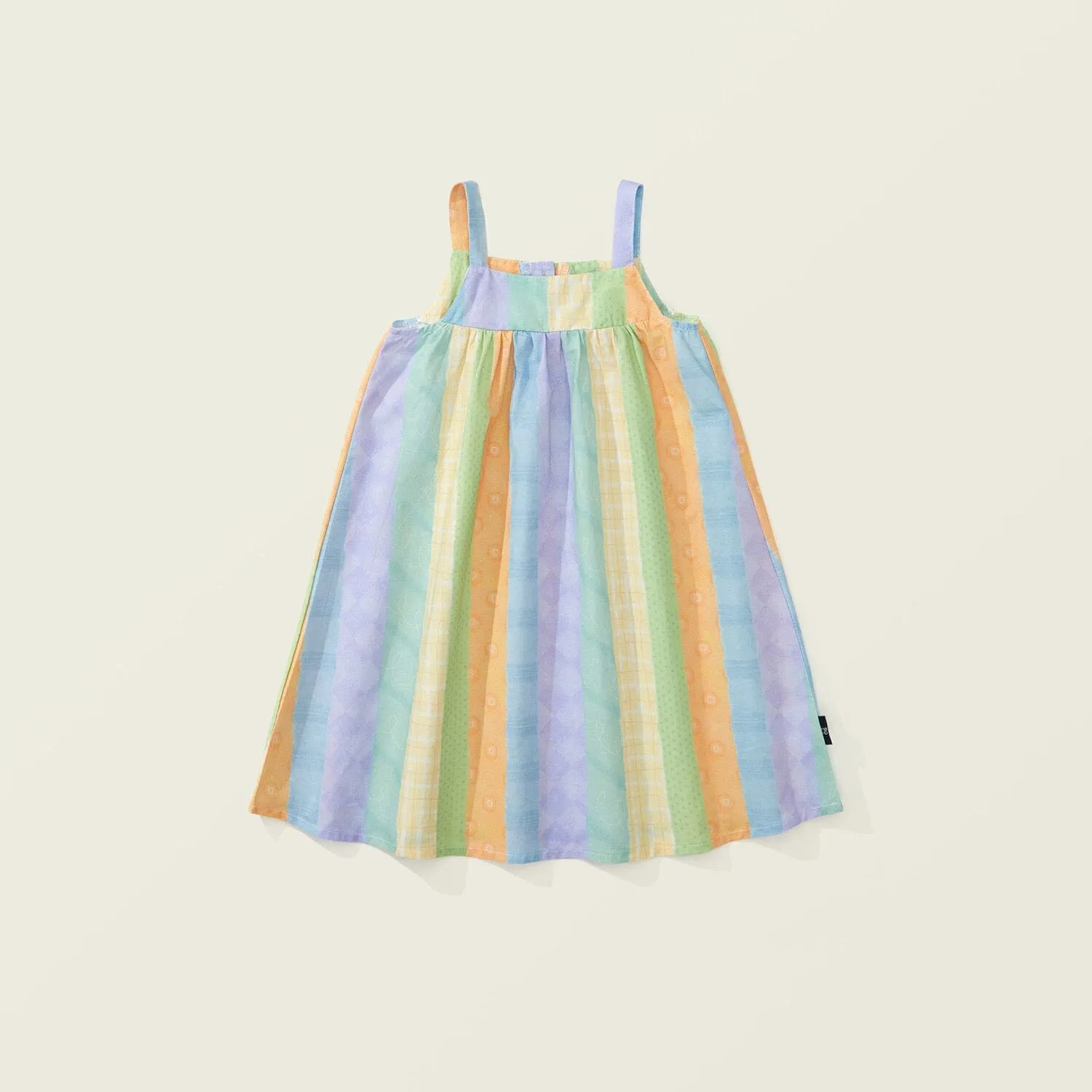 Nina Patchwork Floral Boho Dress