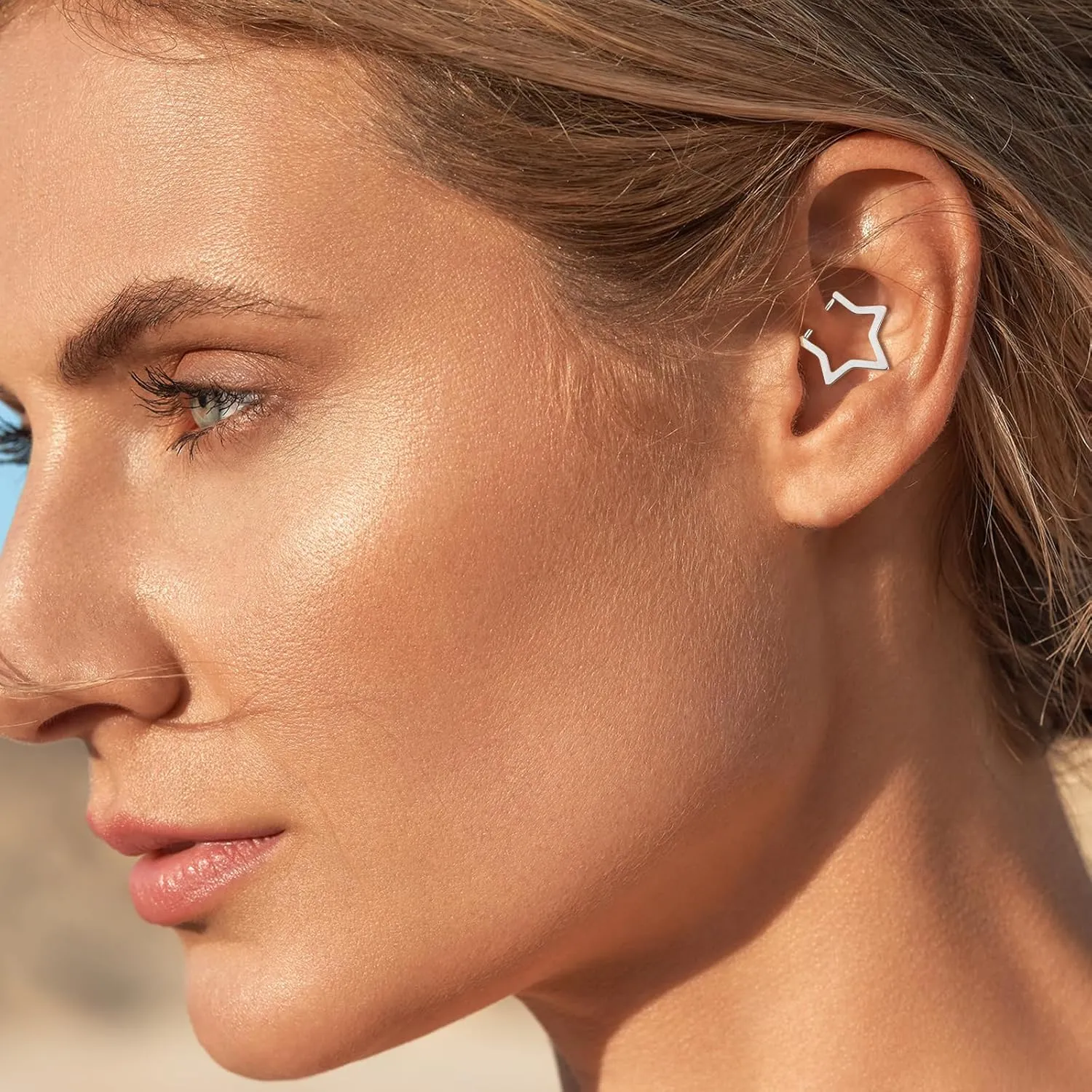Nose Rings Hoops for Women Men 14G 16G 18G 20G Septum Jewelry 316L Surgical Steel Hinged Segment Ring Body Piercing Nose Hoop Lip Rings Nose Helix Cartilage Rook Earrings