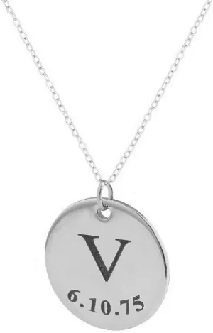 NOUMANDA Personalized 26 Initial Letters Custom Names Necklace Unique Gifts for Women Men