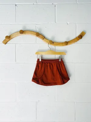 peridot kids Terracotta Skirt, 4-5 years