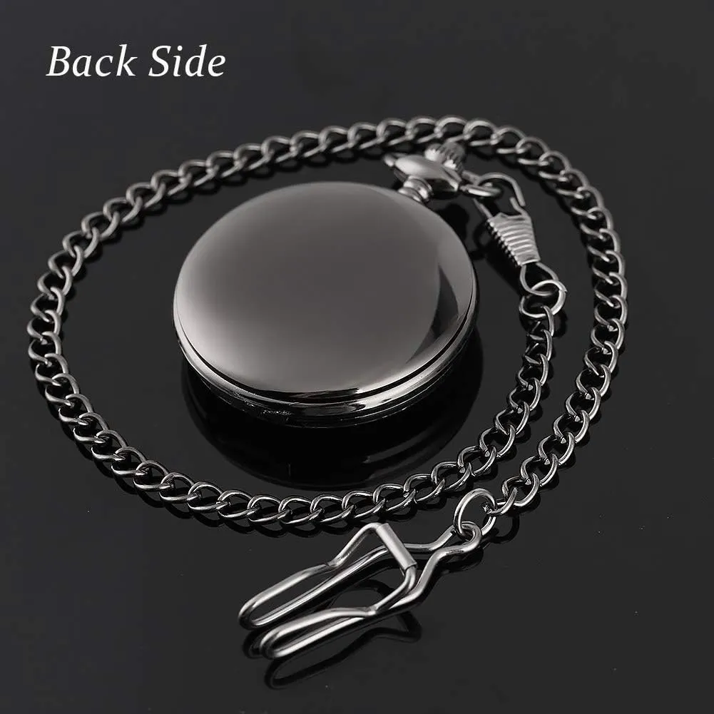 Personalized Gifts for Men Birthday Anniversary Chritsmas Fathers Day Graduation Valentines Day Unique Pocket Watch