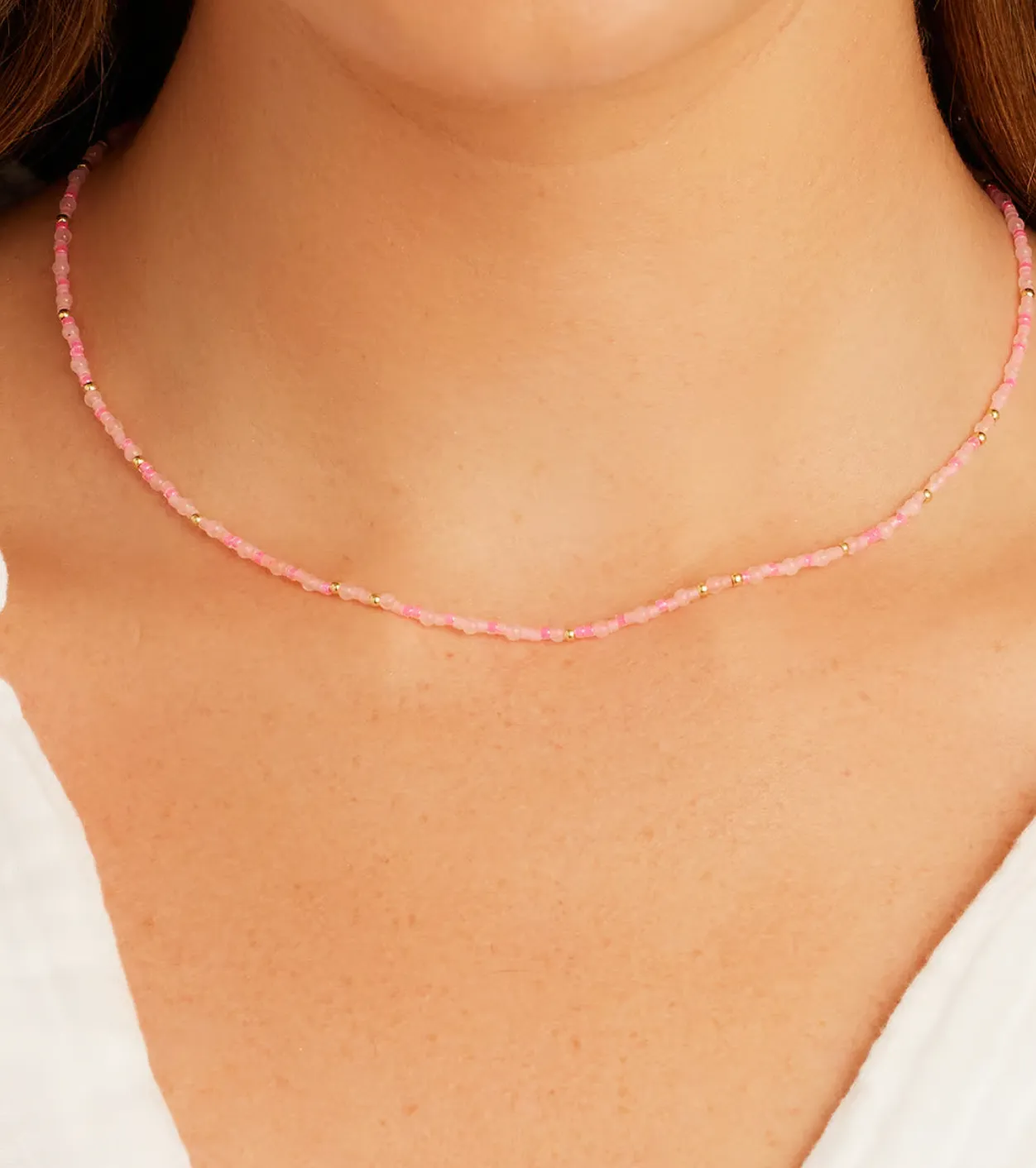 Poppy Gem Necklace
