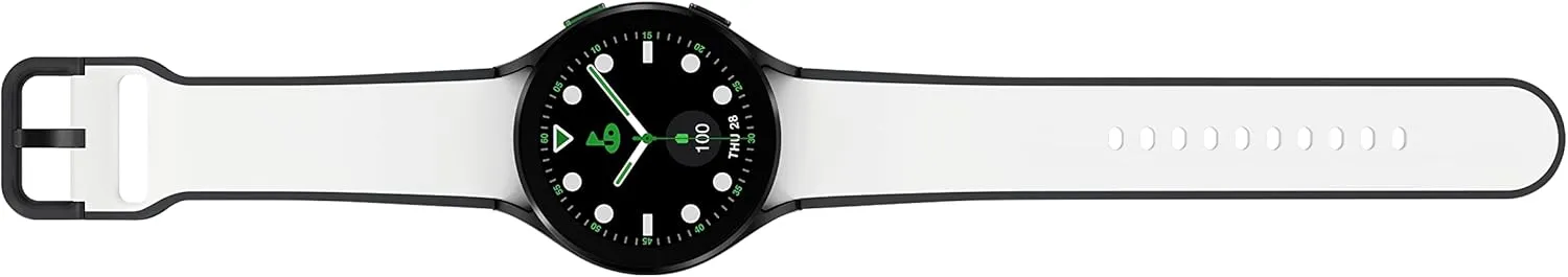 SAMSUNG Galaxy Watch 5 Golf Edition, 44mm Bluetooth Smartwatch w/ Body, Health, Fitness and Sleep Tracker, Improved Battery, Enhanced GPS Tracking, US Version, Gray Bezel w/Two-Tone Band