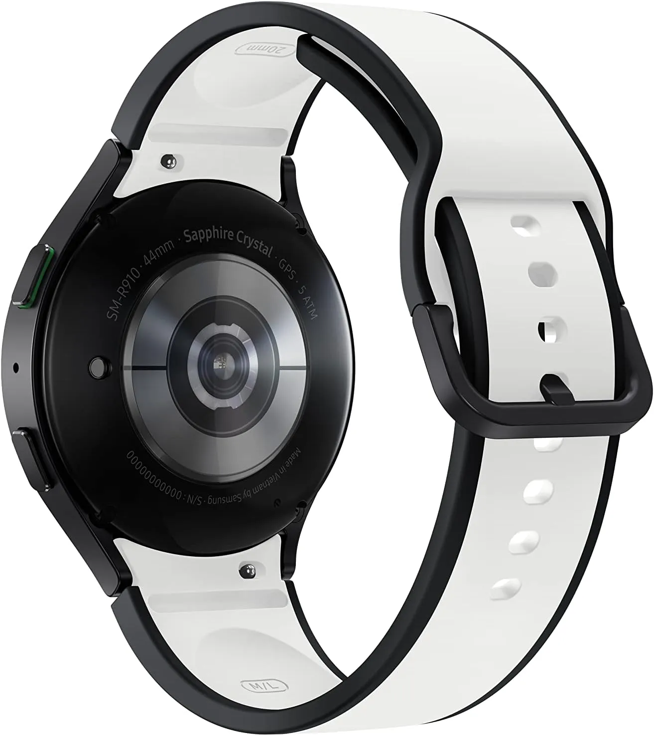 SAMSUNG Galaxy Watch 5 Golf Edition, 44mm Bluetooth Smartwatch w/ Body, Health, Fitness and Sleep Tracker, Improved Battery, Enhanced GPS Tracking, US Version, Gray Bezel w/Two-Tone Band