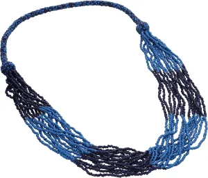 SHOP LC DELIVERING JOY Multi Strand Layered Big Choker Beaded Necklace for Women Jewelry Birthday Gifts for Women Seed Beads Size 28" Birthday Gifts for Women