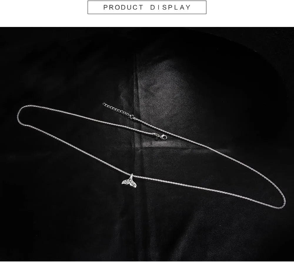 Silver Fish Tail Shape Belly Chain Adjustable Waist Body Jewelry for Women