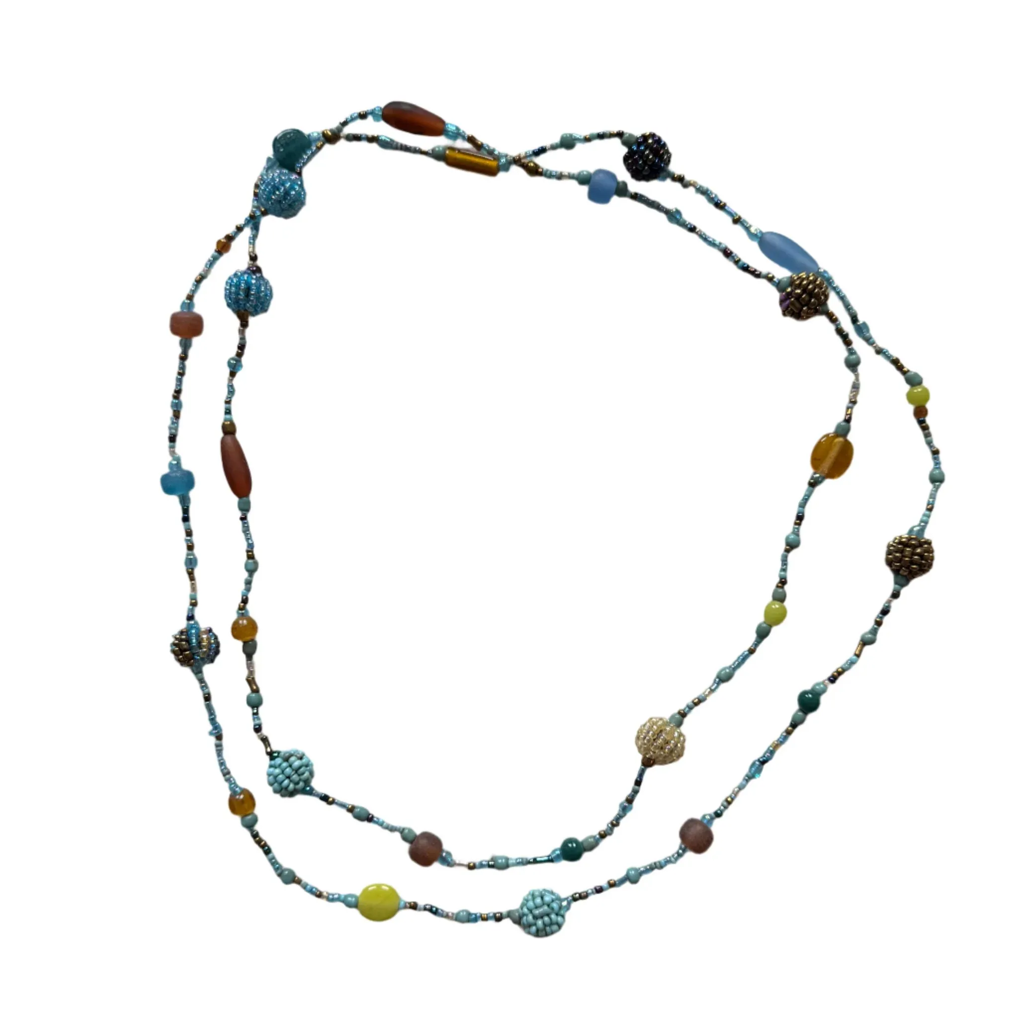 Small Beaded Ball Necklace