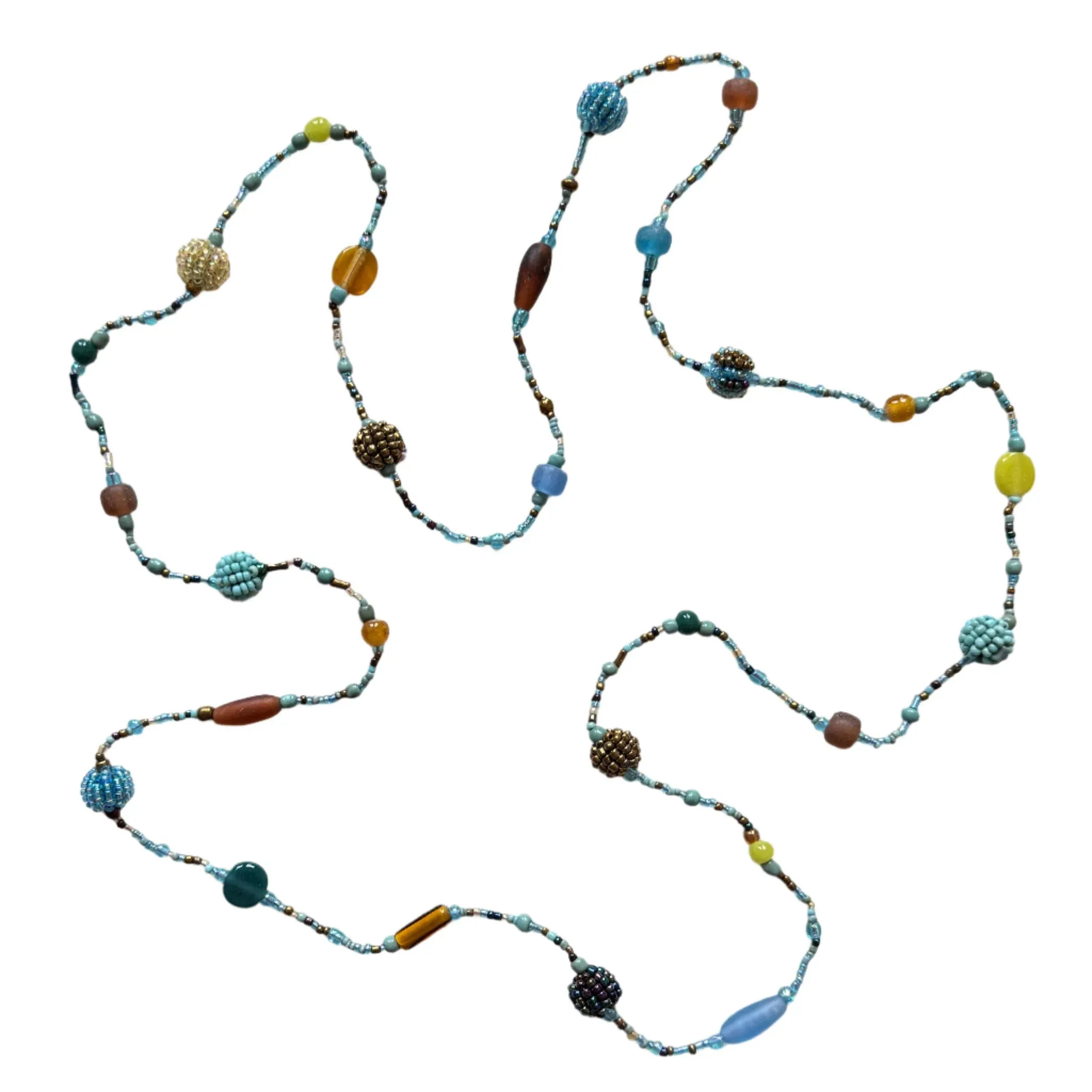 Small Beaded Ball Necklace