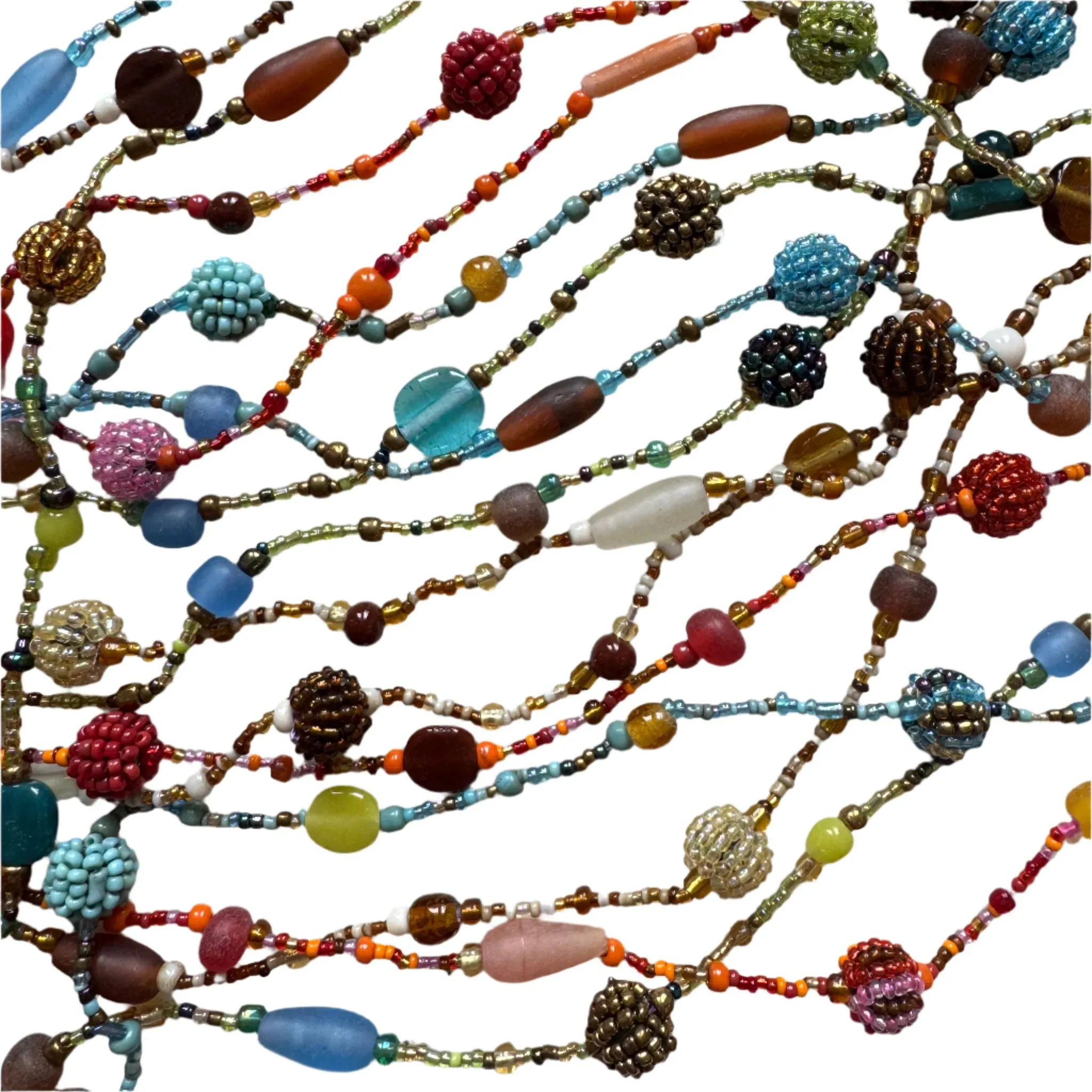 Small Beaded Ball Necklace