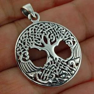 Sterling Silver Tree of Life Pendant