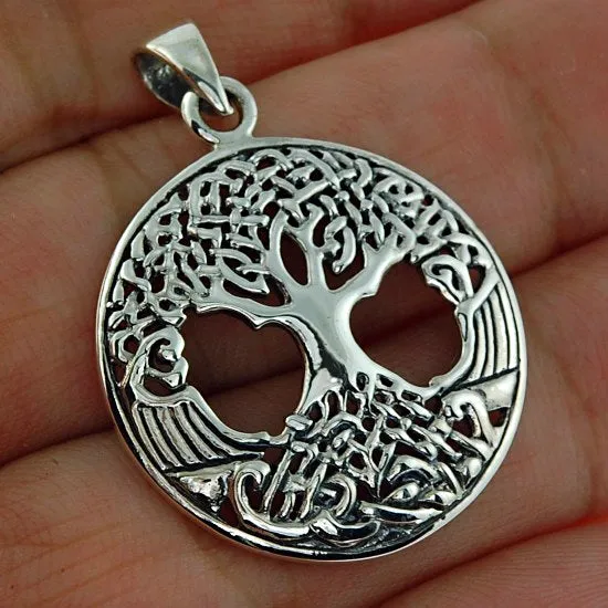 Sterling Silver Tree of Life Pendant