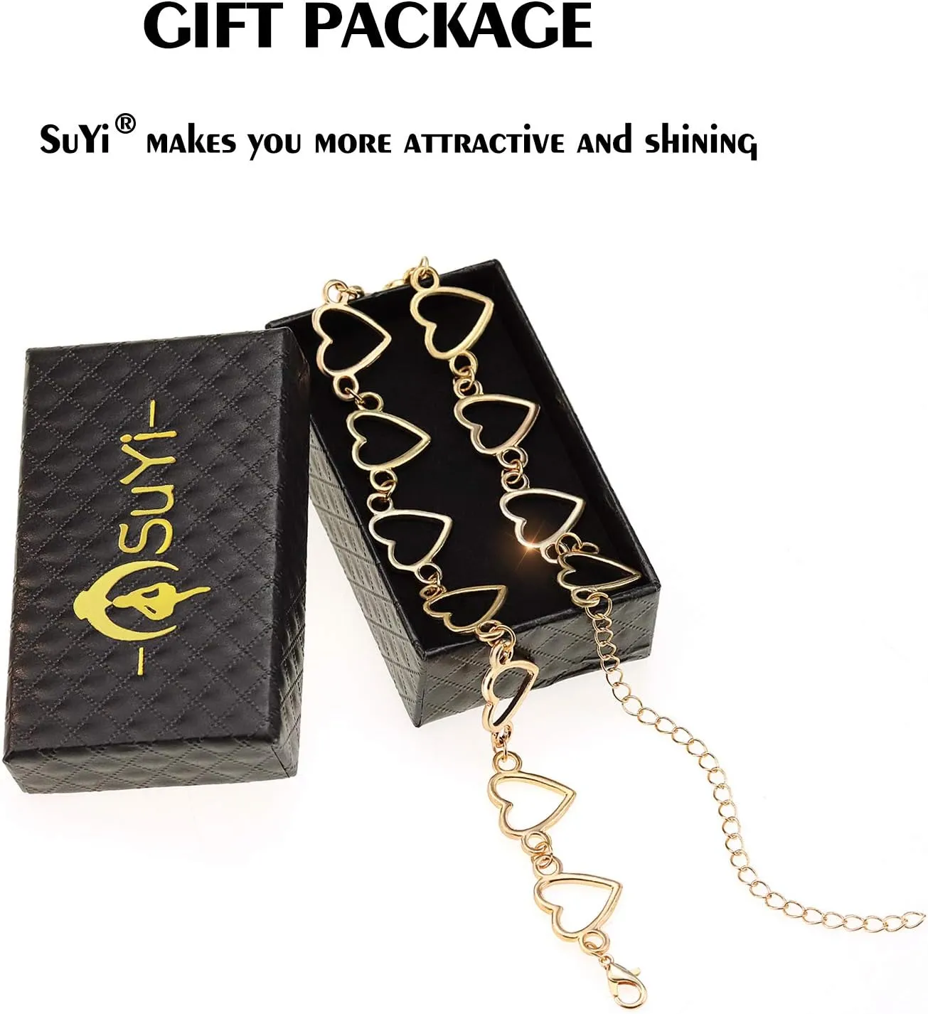 Suyi Choker Necklace - Simple Geometric Circle Choker Statement Clavicle Necklace for Women Necklace Jewerly
