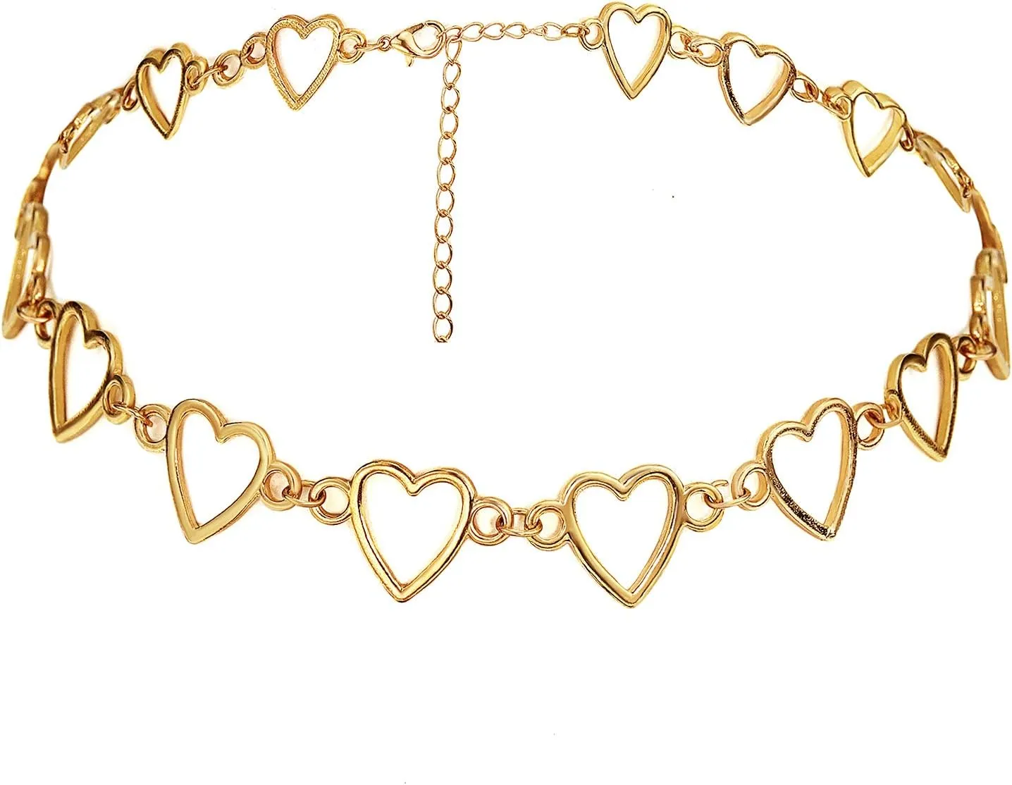 Suyi Choker Necklace - Simple Geometric Circle Choker Statement Clavicle Necklace for Women Necklace Jewerly