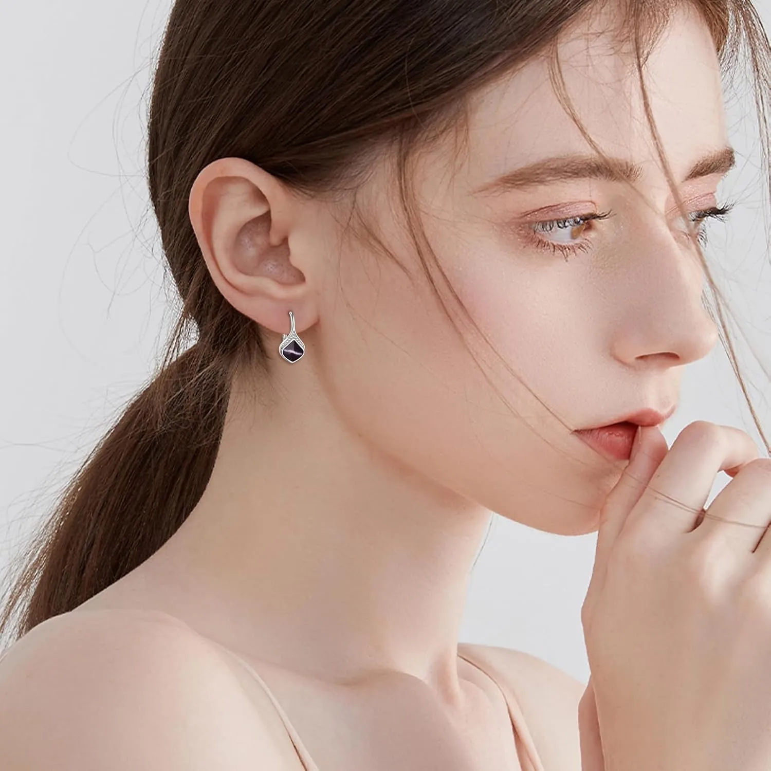 Teardrop Earrings Sterling Silver Filigree Irish Celtic Teardrop Drop Earrings Jewelry Gifts For Women