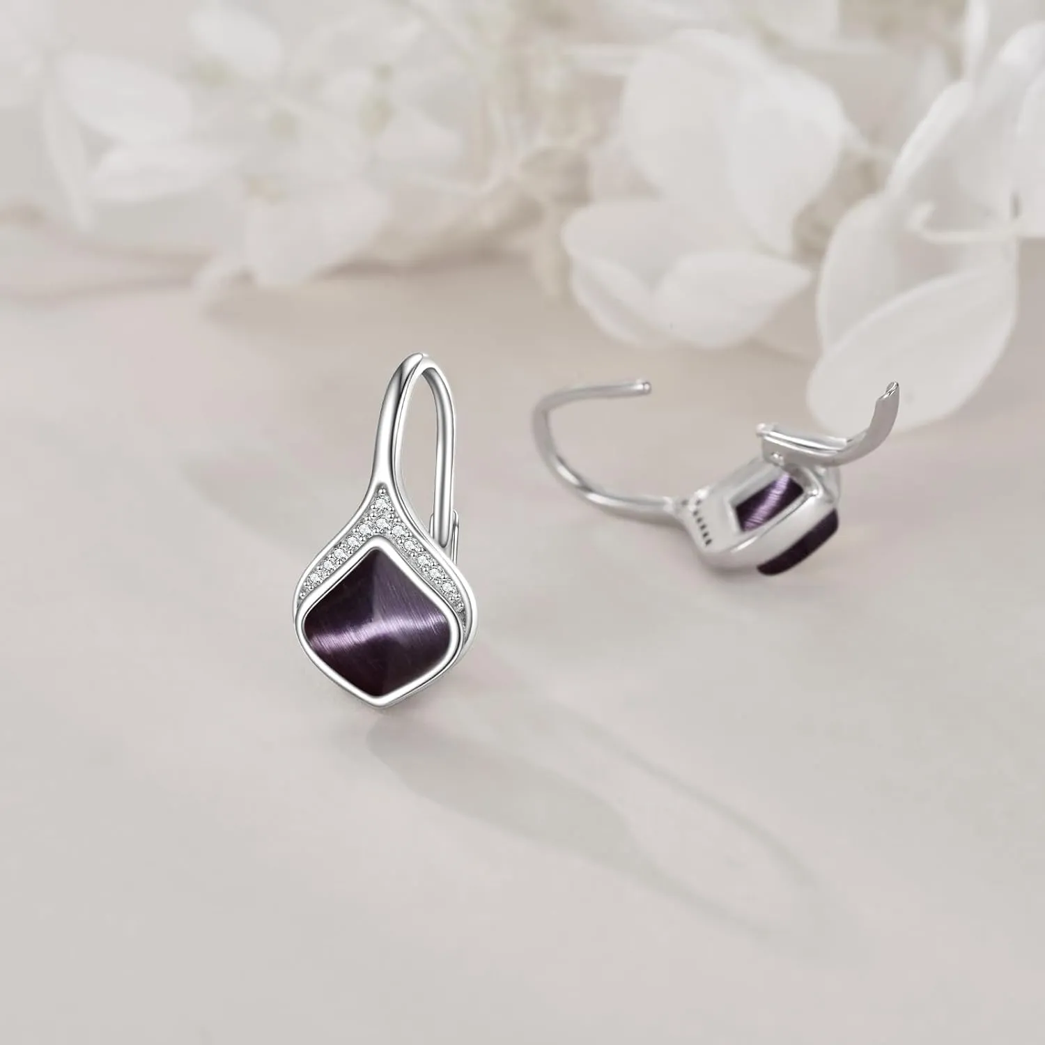 Teardrop Earrings Sterling Silver Filigree Irish Celtic Teardrop Drop Earrings Jewelry Gifts For Women