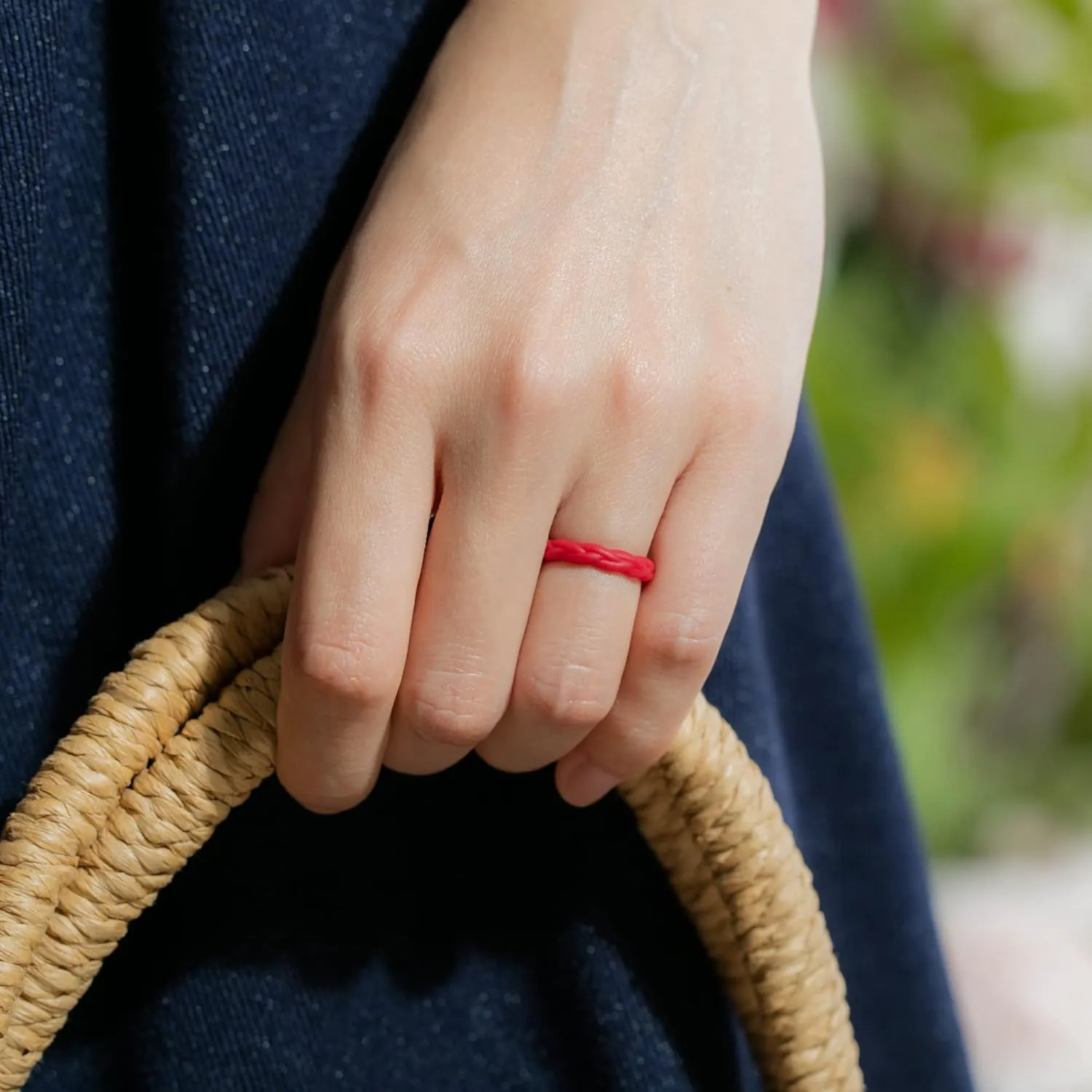 ThunderFit Women Silicone Wedding Bands - Stackable Rings Pack (Set of 3) - Unique Designs