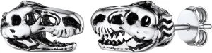 U7 Punk Rock Earrings for Men Women Hypoallergenic Stainless Steel/18K Gold/Black/S925 Sterling Silver Punk Rock Earrings Personalized Dragon/Dinosaur Earrings
