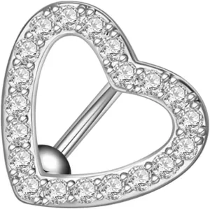 VALICLUD Cute Belly Button Ring Fashion Silver Navel Piercing Jewelry Unique Design