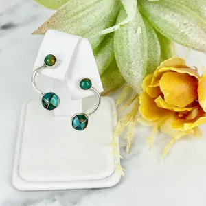 Whirlwind {turquosie} earrings