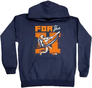 Xtreme Apparrel Crush City - Houston Space Astronaut Kid's Hoodie for Baseball Fans